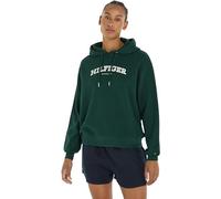 Tommy Hilfiger Women's REG MONOTYPE FLOCK HOODIE Hunter XS