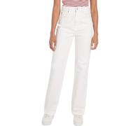 Tommy Hilfiger Women's Relaxed Bootcut Jeans, White (Ecru), 31W/28L