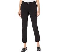 Tommy Hilfiger Women's Relaxed Fit Hampton Chino Pant (Standard and Plus Size), Black, 12