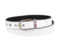 Tommy Hilfiger Women's Reversible Belt, White/Black, Large