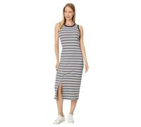 TOMMY HILFIGER Women's Short Sleeve Soft Everyday Sport Dress Casual, Sky Captain/Khaki, L (Pack of 5)