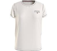 Tommy Hilfiger Women's Short-Sleeve T-Shirt Crew Neck, Beige (Ancient White), S
