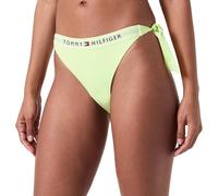 Tommy Hilfiger Womens Side Tie Cheeky Bikini Bottoms, Faded Lime Size XL BNWT