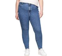 Tommy Hilfiger Women's Skinny Fit Curve Jeans, Blue (Zef), 26