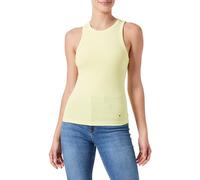 Tommy Hilfiger Women's Slim 5x2 Rib Tank Top Ns Ww0ww38635 Other Knit Tops, Yellow (Yellow Tulip), 3XL Plus Tall