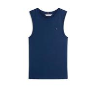 Tommy Hilfiger Women's Slim Cody C-Nk Tank Top WW0WW47806, Blue, S