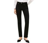 Tommy Hilfiger Women's Slim Mid Rise Jeans, Black (Black), 29W/30L