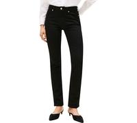 Tommy Hilfiger Women's Slim Mid Rise Jeans, Black (Black), 31W/32L