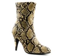 Tommy Hilfiger Womens Snake Print Bootie Stiletto Boots 40