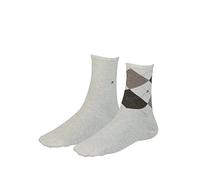 Tommy Hilfiger Women's Socks beige Beige (Light Beige Mix 360) 2.5-5, (2 Pairs per pack)
