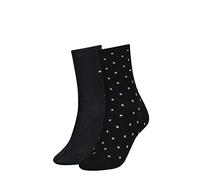 Tommy Hilfiger - Women's Socks - Dot (2-Pack) - Black - 35/38
