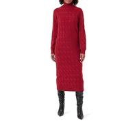 Tommy Hilfiger Women's Soft Wool Cable Roll-nk Ls Dress Ww0ww46429 Sweater Dress (Pack of 1)