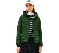 Tommy Hilfiger Women's STRETCH NYLON LW DOWN JACKET WW0WW47753 Puffer Jacket, GREEN (National Forest), L