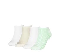 Tommy Hilfiger Women's Structure Sneaker, Green/Yellow, 10 UK/12 UK (Pack of 4)
