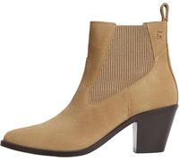 Tommy Hilfiger Women's Suede Western Chelsea Boot Fw0fw09581Low Boots