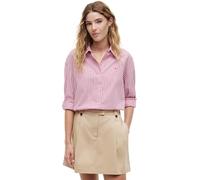Tommy Hilfiger Women's Summer Poplin Ls Boxy Shirt WW0WW49940 Other Shirts, Pink (Pink Multi Stripe), 40