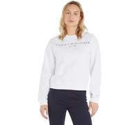 Tommy Hilfiger Women's Sweatshirt without Hood, White (Th Optic White), S