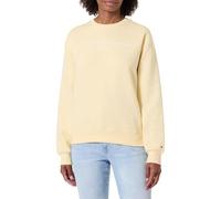 Tommy Hilfiger Women's Sweatshirt without Hood, Yellow (Frozen Custard), XXL