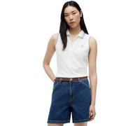 Tommy Hilfiger Ww0ww49561 Short Sleeve Polo White XS Woman