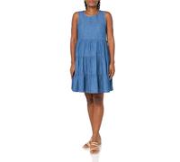 Tommy Hilfiger Women's Tencel Sleeveless Tiered Dress, Medium Benson, 20