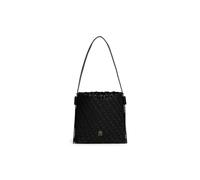Tommy Hilfiger Women's TH Braided Shoulder Bag Black Tommy Hilfiger Black One Size