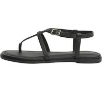 Tommy Hilfiger Women's Th Buckle Thong Sandal Lth Fw0fw09367Flat Sandals