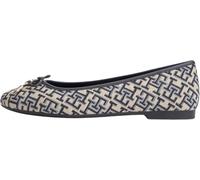 Tommy Hilfiger Women's Th Charm Jacquard Ballerina Fw0fw09504Ballerinas