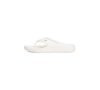 Tommy Hilfiger Women's TH COMFORT BEACH SANDAL, WHITE (Ancient White), 4/5