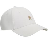 Tommy Hilfiger Women's Th Elevated Chic Cap Aw0Aw17631 Cap, White, One Size