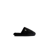 Tommy Hilfiger Women's Th Faux Fur House Shoe Black | Size: 37-38 Tommy Hilfiger Black 37-38