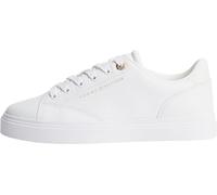 Tommy Hilfiger Women's Th Feminine Cupsole Leather FW0FW09105 Low Top, White (White), 7