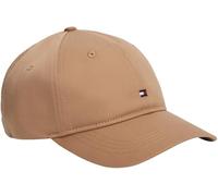 Tommy Hilfiger Women's Th Flag Soft 6 Panel Cap Aw0Aw17781 Cap, Khaki, One Size
