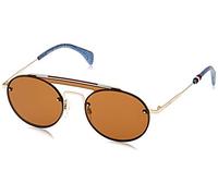 Tommy Hilfiger Women'S Th Gigi Hadid3 70 Th Gigi Hadid3 70 J5G 99 Rectangular Sunglasses 99, Gold/Bw Black Brown