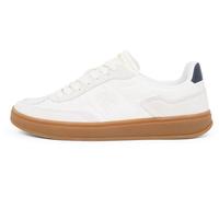 Tommy Hilfiger Women's TH Heritage Sneaker, White (Ancient White), 7.5