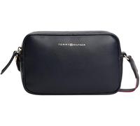 Tommy Hilfiger Women's TH LOGOTAPE CAMERA BAG AW0AW17689 Crossover, Blue (Space Blue), One Size
