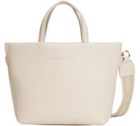 Tommy Hilfiger Women's TH LOGOTAPE MINI TOTE AW0AW17694 Tote, Beige (Classic Beige), One Size