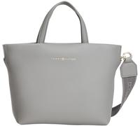 Tommy Hilfiger Women's TH LOGOTAPE MINI TOTE AW0AW17694 Tote, Grey (Universal Grey), One Size