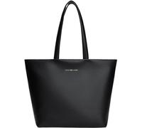 Zip-Up Tote Bag Black