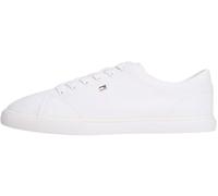 Tommy Hilfiger Women's Th Low Profile Vulc Canvas FW0FW09102 Low Top, White (White), 5