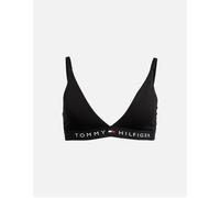 Tommy Hilfiger Women's TH Original Unlined Triangle Bra, Black