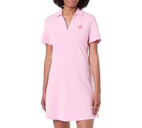 Tommy Hilfiger Script Polo Short Sleeve Dress Pink M Woman