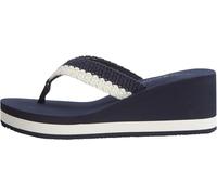 Tommy Hilfiger Women's Th Wedge Crochet Summer Sandal Fw0fw09420Flip Flops