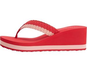 Tommy Hilfiger Women's Th Wedge Crochet Summer Sandal Fw0fw09420Flip Flops