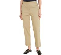 Tommy Hilfiger Women's Travel Slim Straight Ankle Length Trousers, Beige (Beige), 14