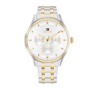 Tommy Hilfiger Women's Two Tone Dial & Stainless Steel Bracelet Watch