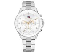 Tommy Hilfiger Analogue Multifunction Quartz Watch for Women with Silver Stainless Steel Bracelet - 1782707