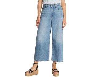Tommy Hilfiger Women's Wide Leg Sia High Waist Cropped Jeans, Blue (Sia), 27W