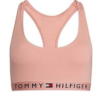 Tommy Hilfiger Women's Wirefree Bralette Bra, Rose Tan, XS, Pink Tan