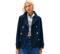 Tommy Hilfiger Women's Wool Blend Reg Db Peacoat Ww0ww47281 Double-breasted Coat (pack of 1)