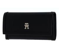Tommy Hilfiger Women'Sth City Compact L Flap Wallets, Black, One Size